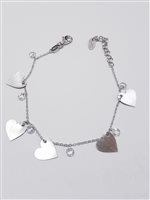 Bracciale Marcello Pane Donna in Argento Cristallo BRPR002B - BRPR002B